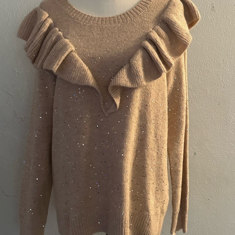 LC by Lauren Conrad size L sweater sequined - Picture 12 of 12